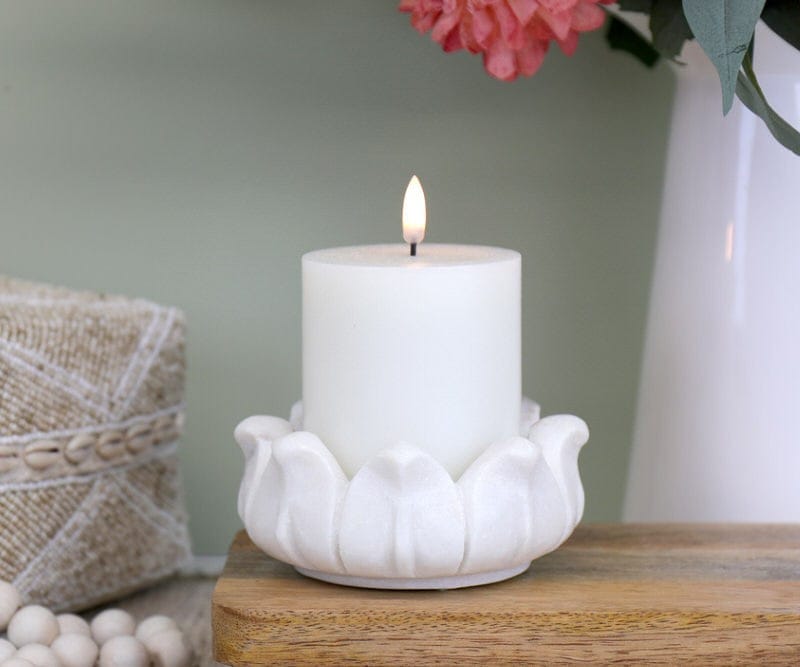 marble set of 2 lotus bowl set